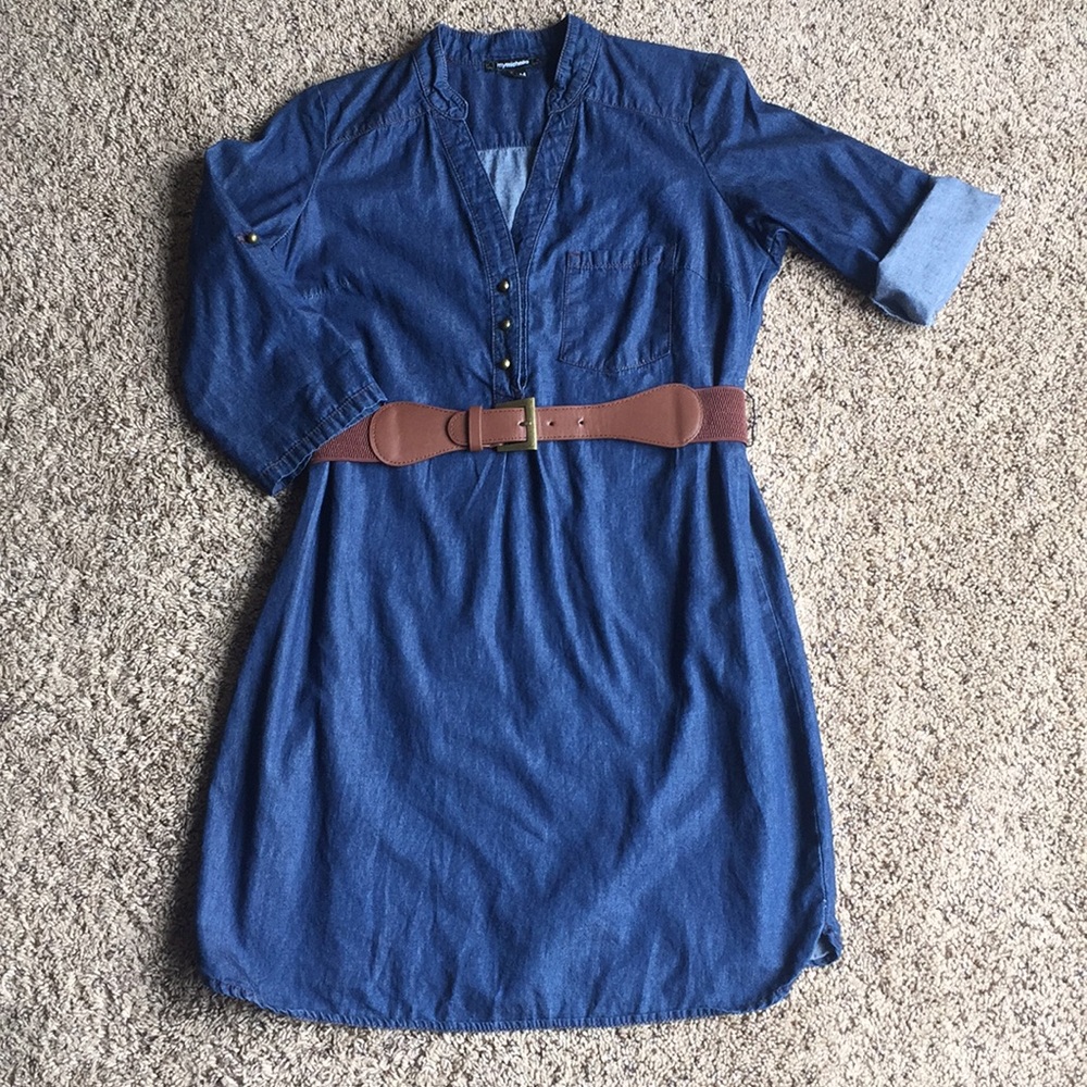 My Michelle Women’s / Junior Denim Dress Size M